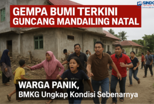 Gempa Bumi Terkini Guncang Mandailing Natal