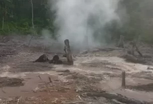 Roburan Dolok Madina: 15 Titik Semburan Lumpur Panas Ancam Lahan Warga